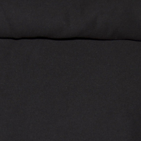 Tissu bio Jersey extensible noir
