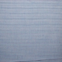 Tissu coton bio popeline rayée bleu et vert