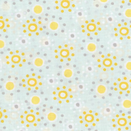 Tissu bio C. Pauli - voile - soleil