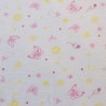 Tissu bio jersey fin imprimé papillons