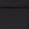 Tissu bio Jersey extensible noir