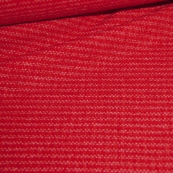 Tweed laine et soie rouge