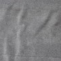 Tissu bio velours gris chiné
