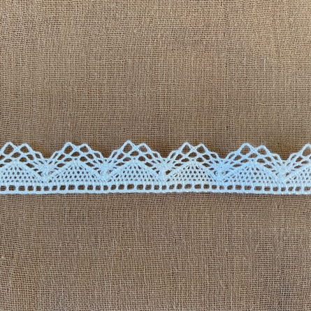 Dentelle écrue 18 mm