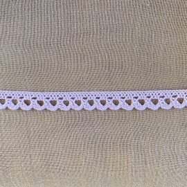 Dentelle vieux rose 10 mm