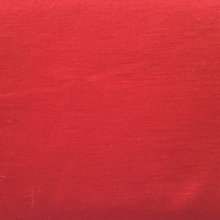 Jersey de laine biologique-rouge