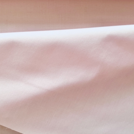 Voile rose dragée 100 % coton bio