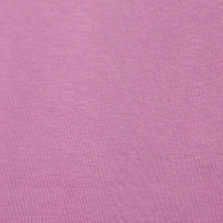 Tissu bio jersey fin mauve