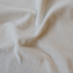 Tissu bio jersey éponge naturel